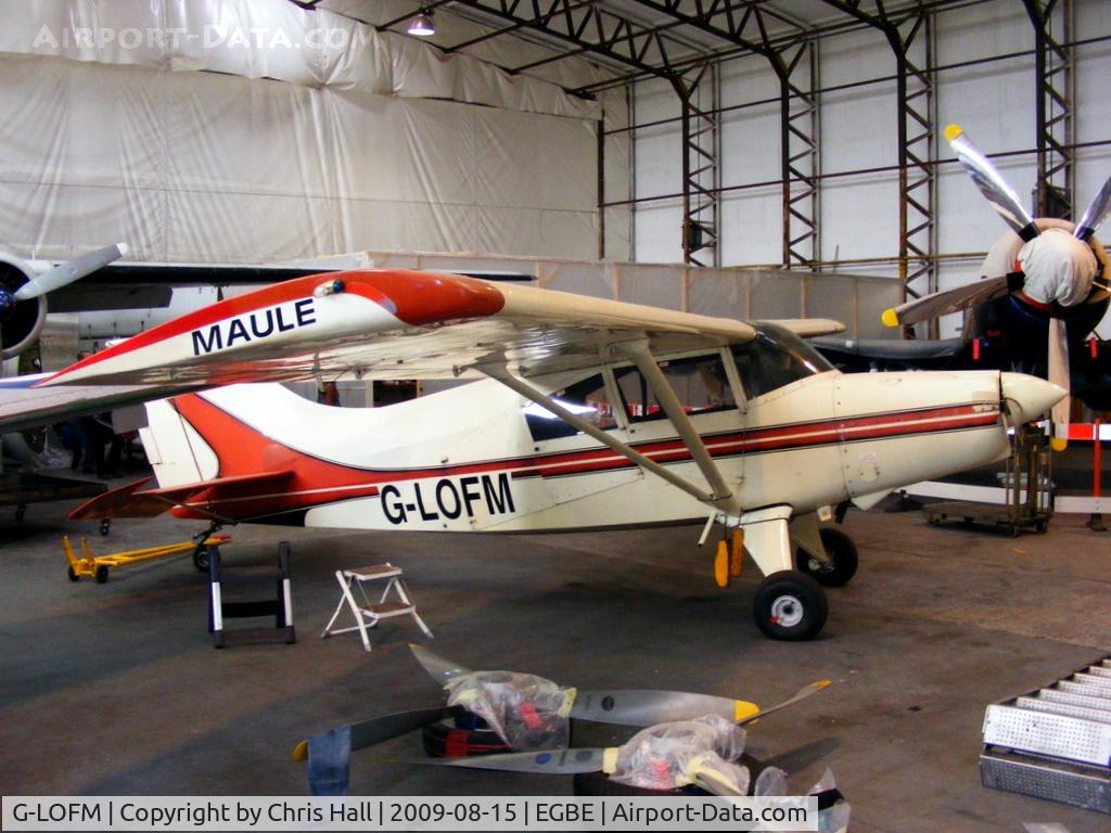 G-LOFM, 1995 Maule MX-7-180A Sportplane C/N 20027C, Air Atlantique Ltd, Previous ID: N31110