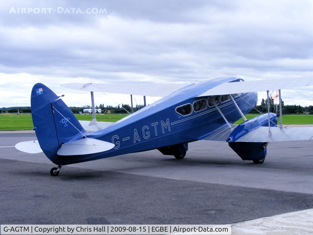 G-AGTM, 1944 De Havilland DH-89A Dominie/Dragon Rapide C/N 6746, Aviation Heritage Ltd, Previous ID: JY-ACL