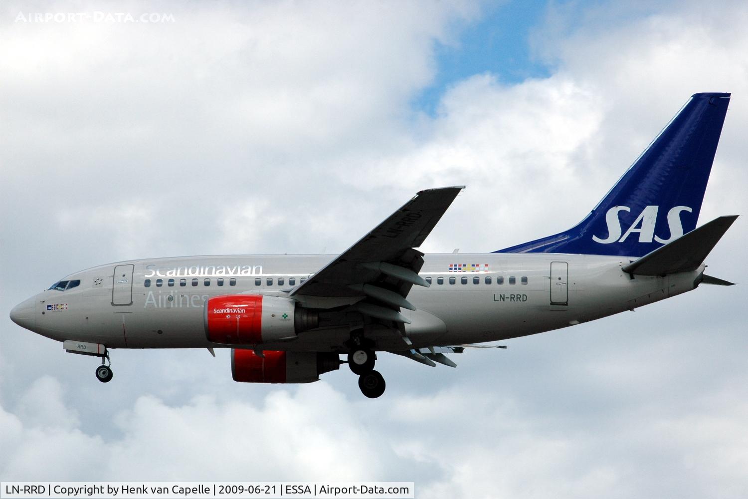 LN-RRD, 1999 Boeing 737-683 C/N 28301, 