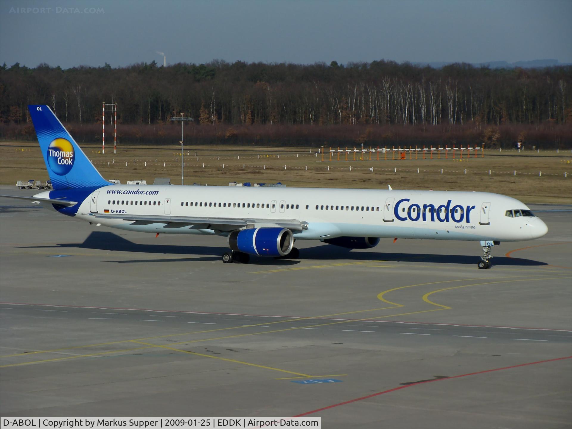 D-ABOL, 2000 Boeing 757-330 C/N 29021, Long vehicle...