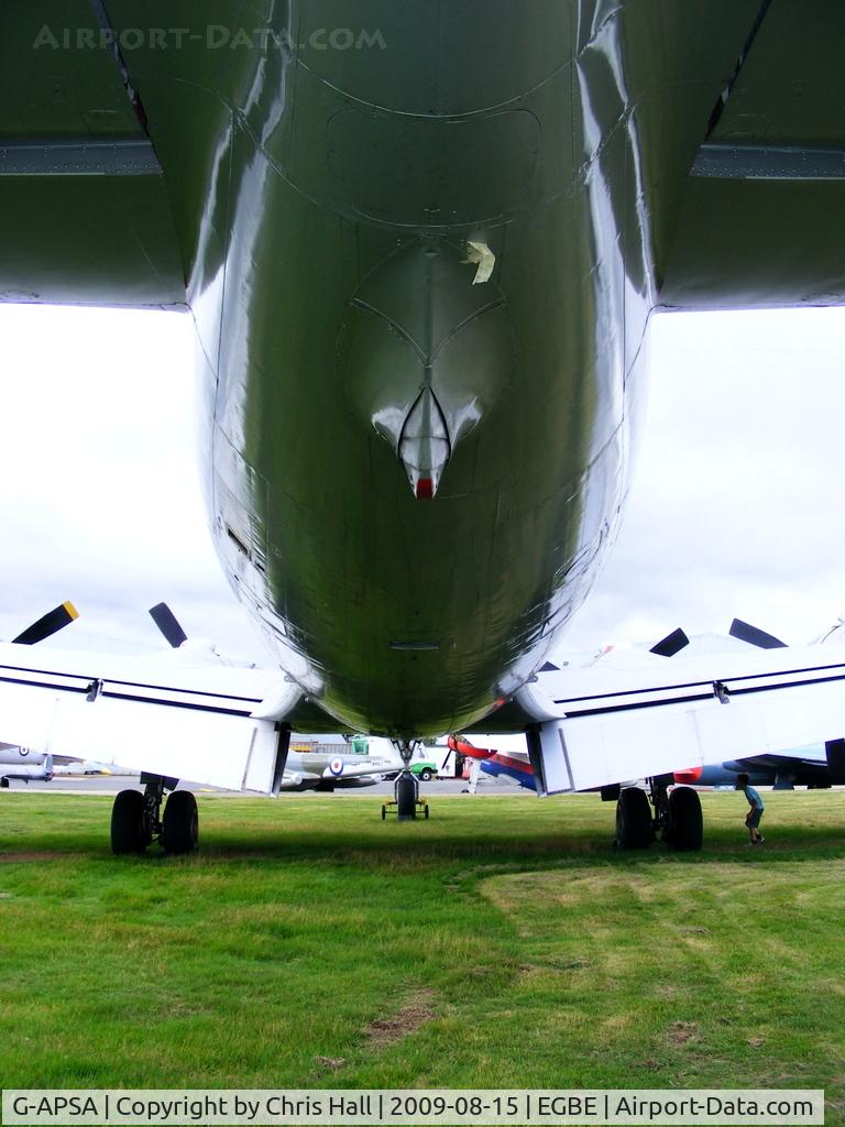 G-APSA, 1958 Douglas DC-6A C/N 45497, Air Atlantique Ltd