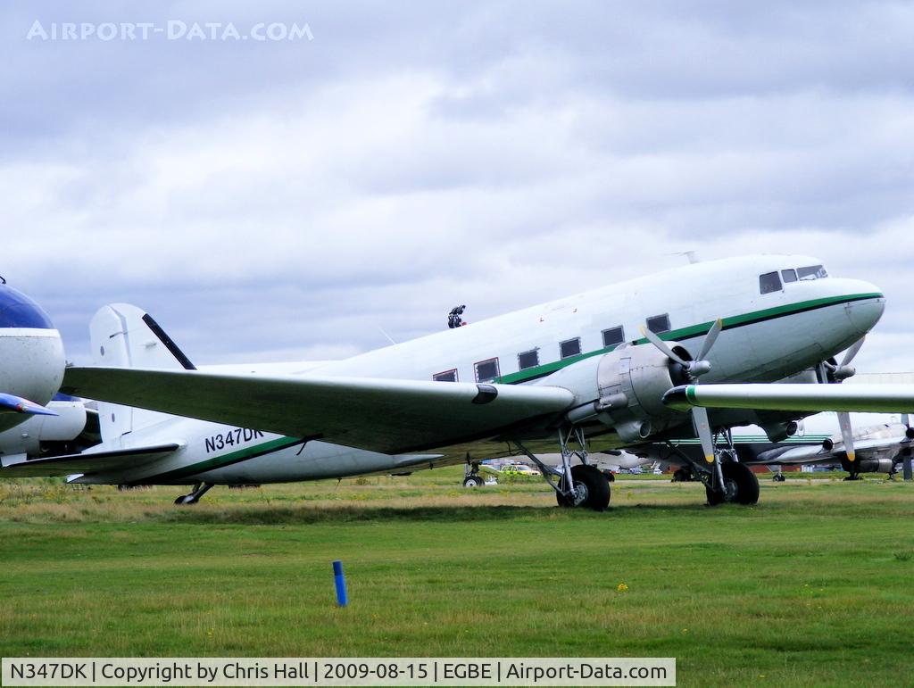 N347DK, 1944 Douglas DC-3A-467 (C-47B) C/N 16072/32820, Air Atlantique Ltd