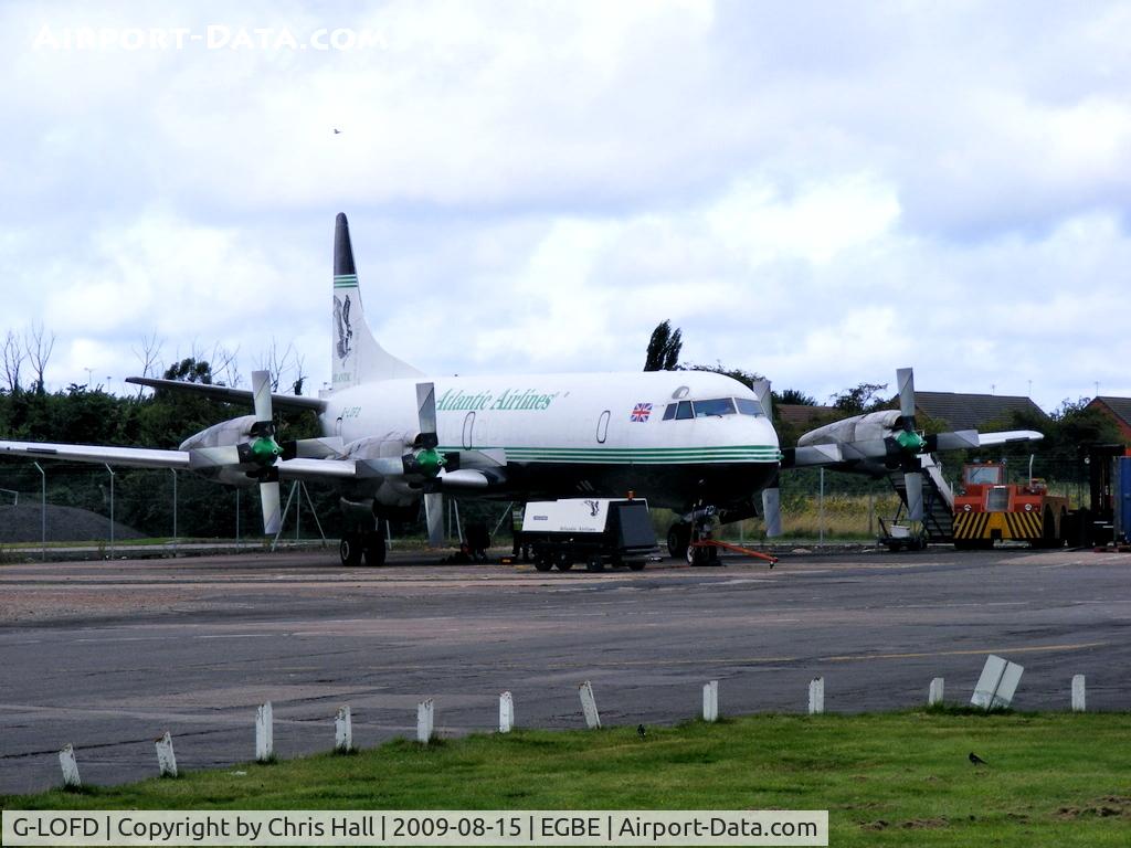 G-LOFD, 1961 Lockheed L-188C(F) Electra C/N 1143, Atlantic Airlines Ltd