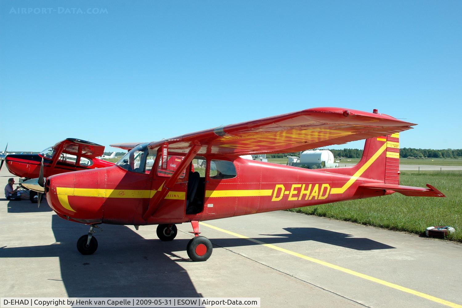 D-EHAD, 1956 Cessna 172 C/N 29059, German visitor at Västerås Hässlö airport in Sweden.