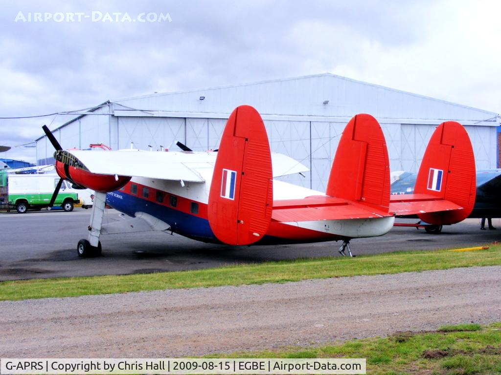 G-APRS, 1959 Scottish Aviation Twin Pioneer CC.2 C/N 561, Aviation Heritage Ltd