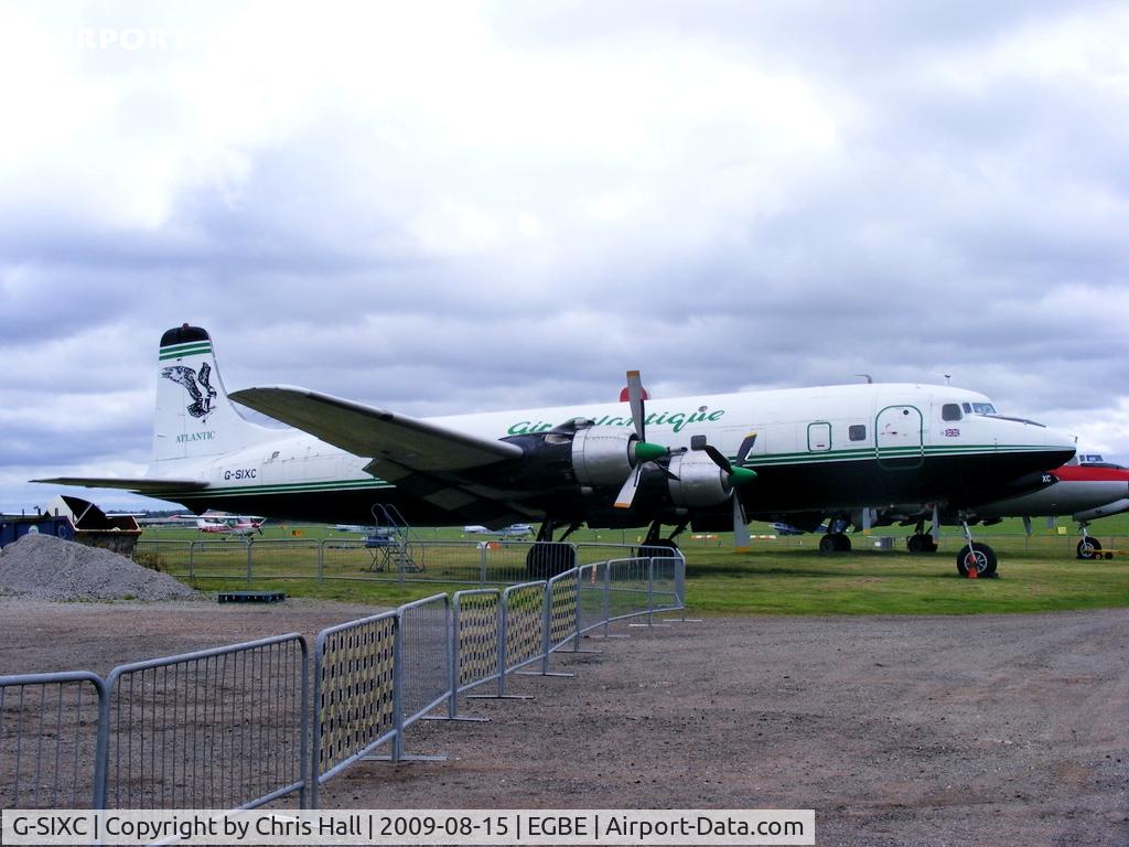 G-SIXC, 1958 Douglas DC-6B C/N 45550, Air Atlantique Ltd