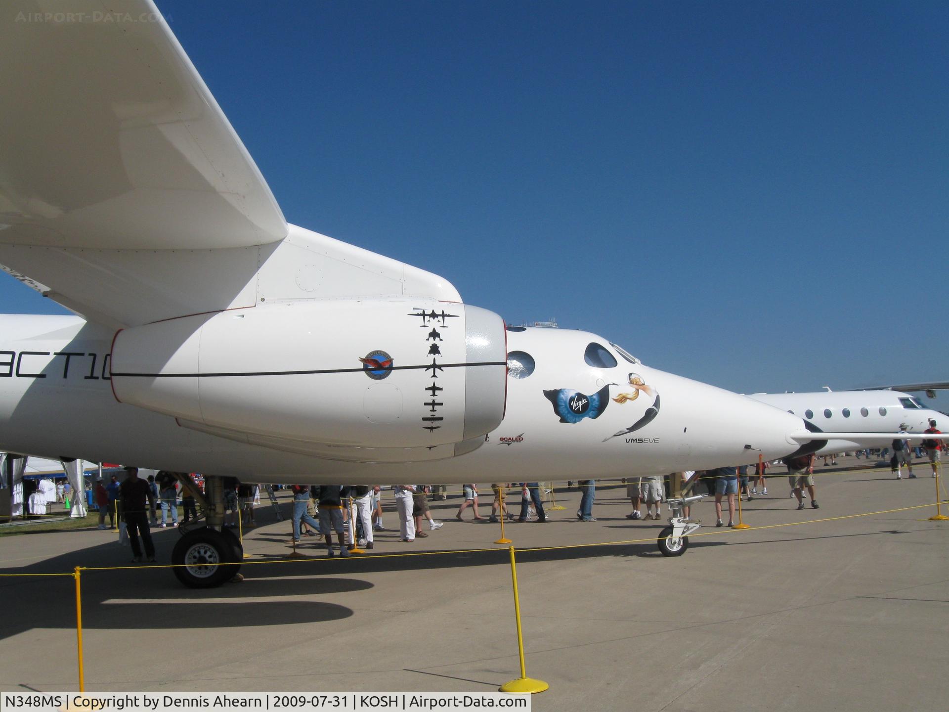 N348MS, 2008 Scaled Composites 348 C/N 001, OSH-2009