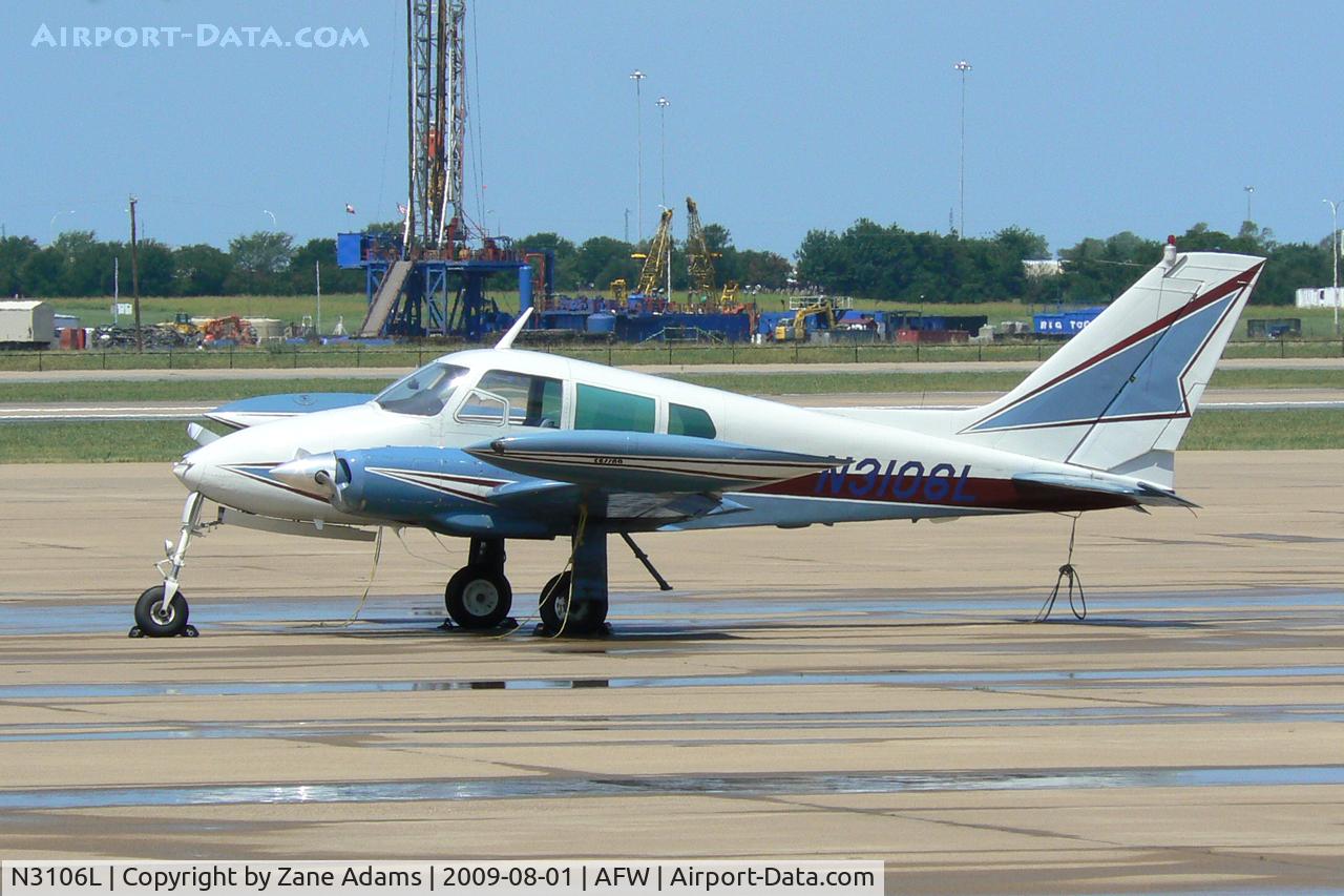 N3106L, 1965 Cessna 310J C/N 310J0106, At Alliance Fort Worth