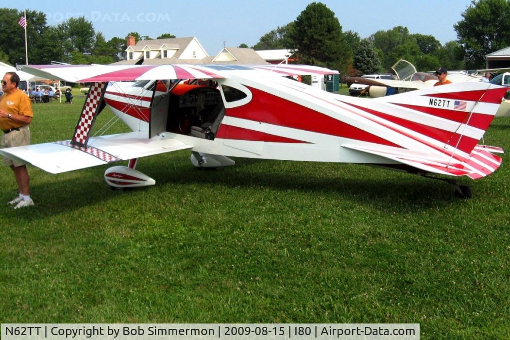 N62TT, 1991 Sorrell SNS-7 Hiperbipe C/N 243, At the EAA breakfast fly-in - Noblesville, Indiana