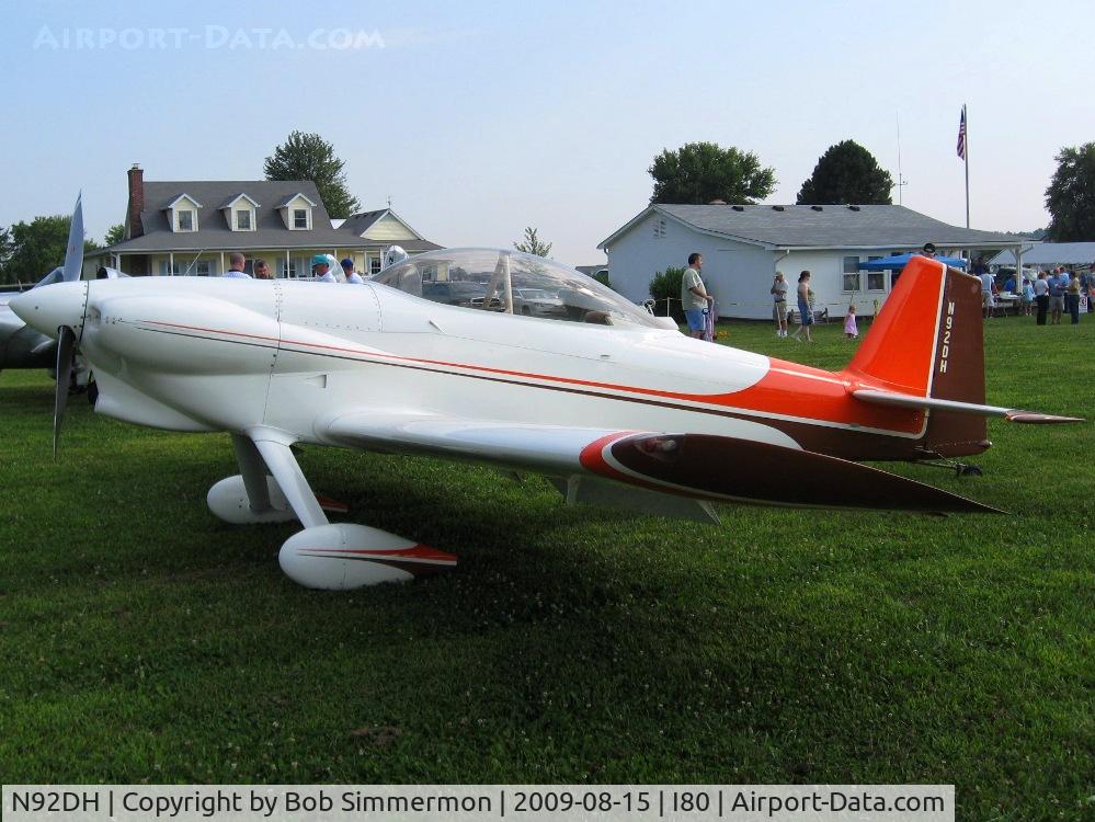 N92DH, 1993 Vans RV-4 C/N 1596, At the EAA breakfast fly-in - Noblesville, Indiana