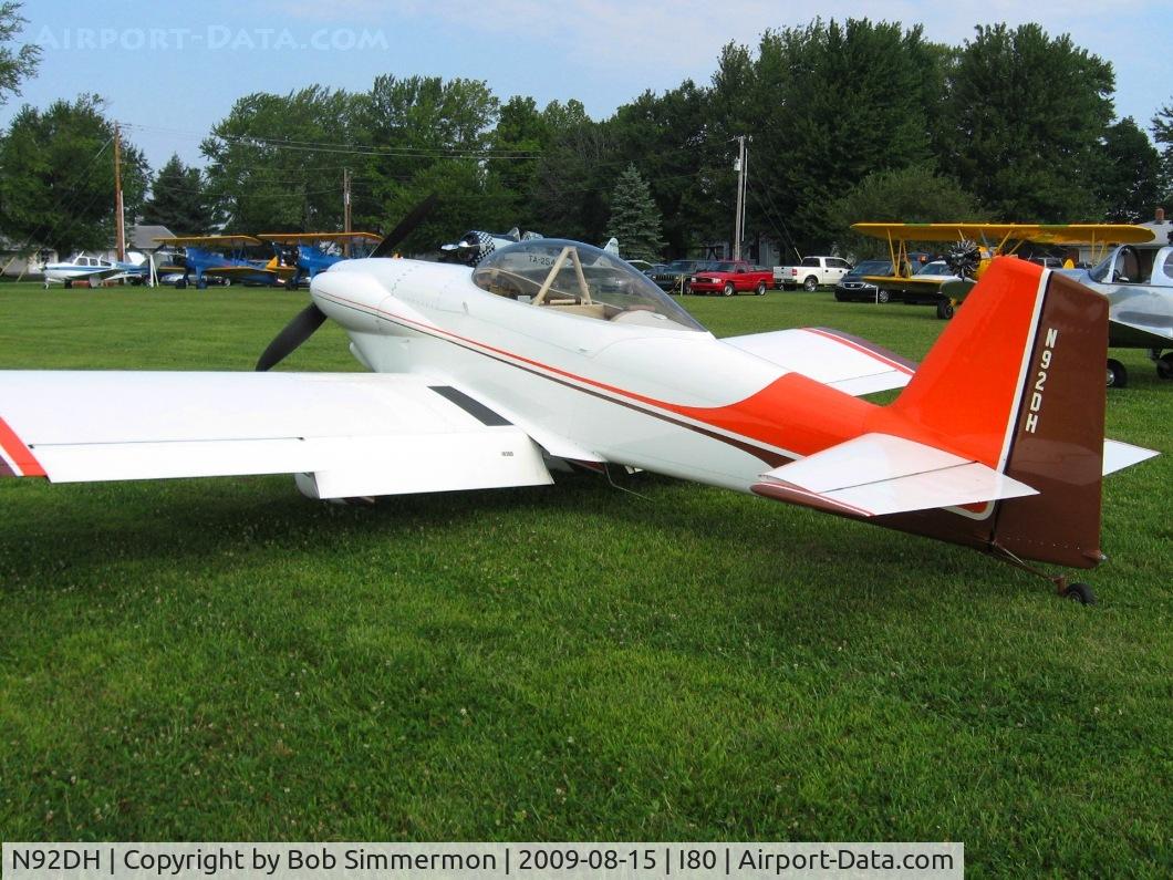 N92DH, 1993 Vans RV-4 C/N 1596, At the EAA breakfast fly-in - Noblesville, Indiana