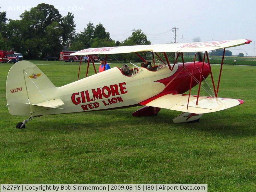 N279Y, 2008 Marquart MA-5 Charger C/N 027, Arriving at the EAA breakfast fly-in - Noblesville, Indiana