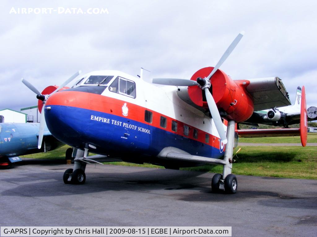 G-APRS, 1959 Scottish Aviation Twin Pioneer CC.2 C/N 561, Aviation Heritage Ltd