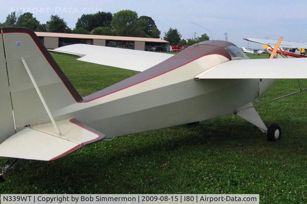 N339WT, 2001 Hapi Cygnet SF-2A C/N 02, At the EAA fly-in - Noblesville, Indiana
