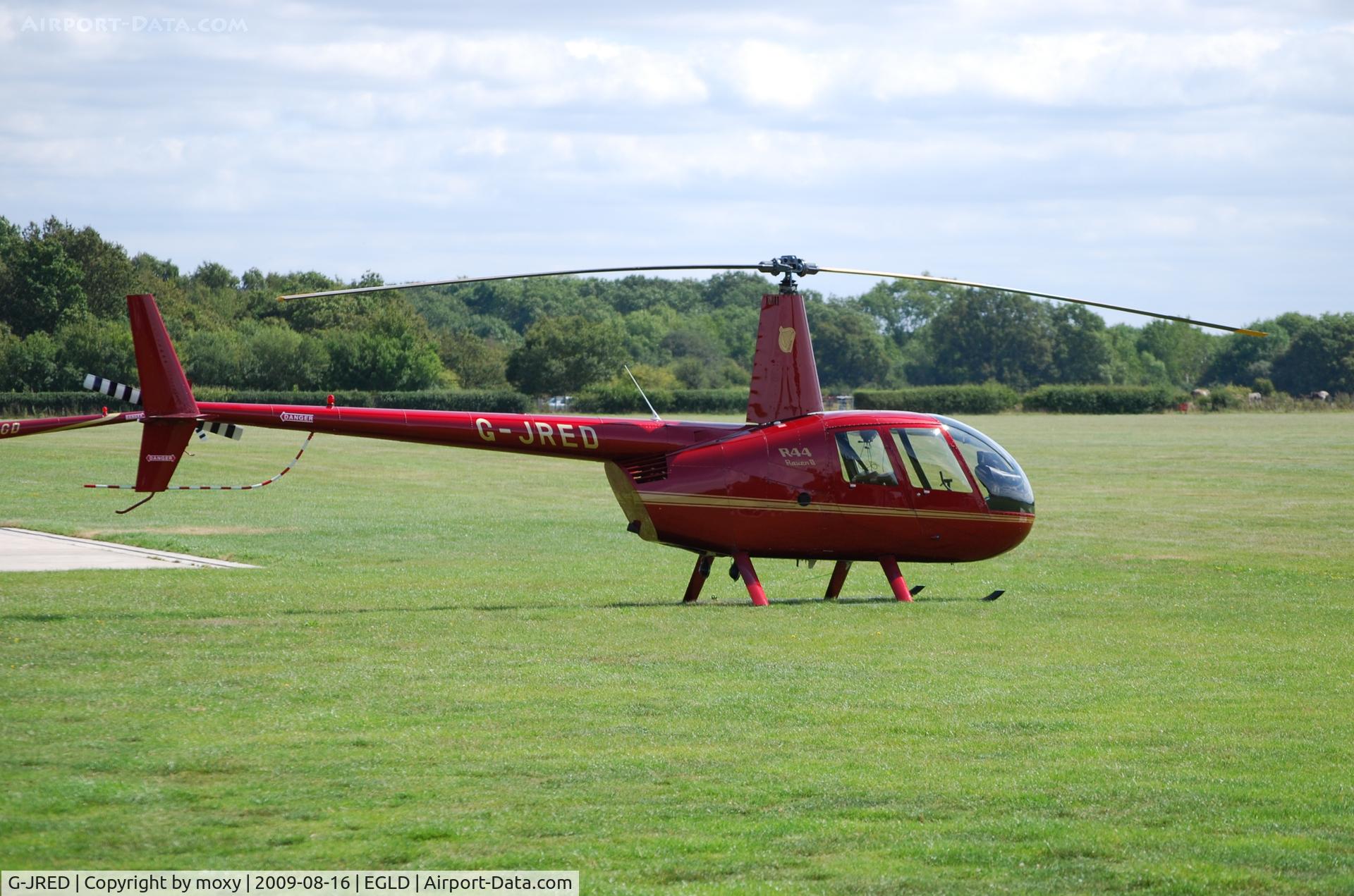 G-JRED, 2006 Robinson R44 Raven II C/N 11286, Robinson R44 II at Denham