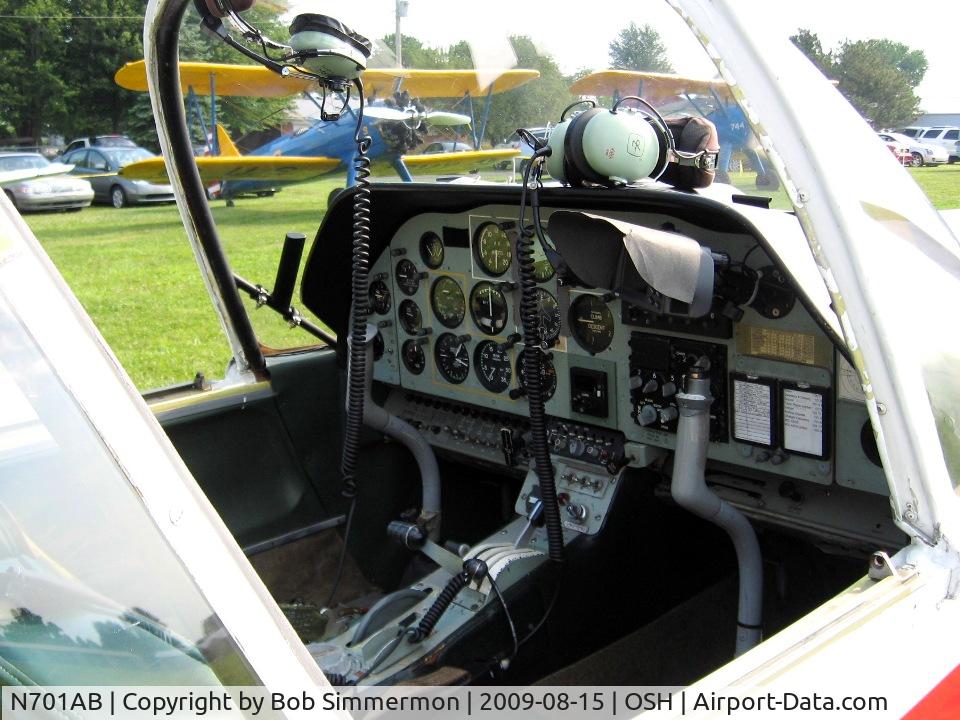 N701AB, 1975 Scottish Aviation Bulldog T.1 C/N BH120/350, At the EAA fly-in - Noblesville, Indiana