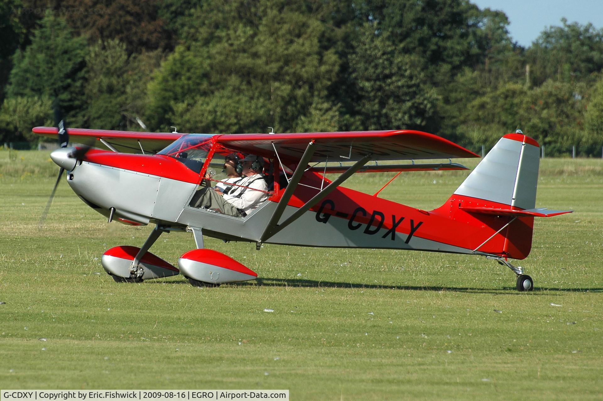 G-CDXY, 2007 Skystar Kitfox Series 7 C/N PFA 172D-14112, 3. G-CDXY at Heart Air Display, Rougham Airfield Aug 09