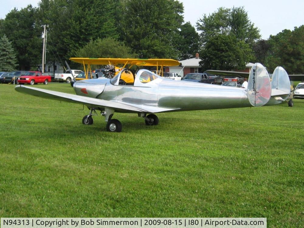N94313, 1946 Erco 415C Ercoupe C/N 1536, At the EAA fly-in - Noblesville, Indiana