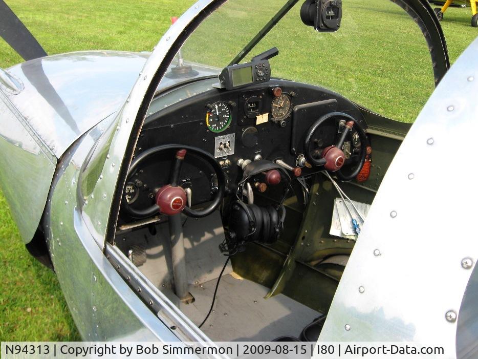 N94313, 1946 Erco 415C Ercoupe C/N 1536, At the EAA fly-in - Noblesville, Indiana