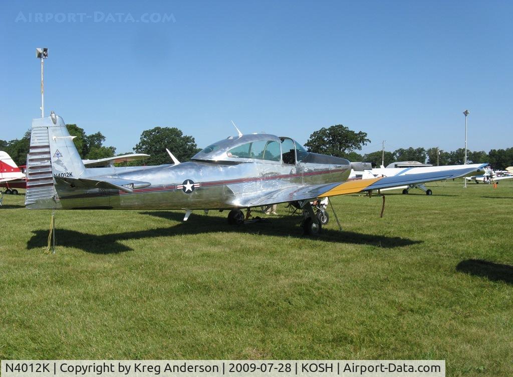 N4012K, 1947 North American Navion (NA-145) C/N NAV-4-1012, EAA Airventure 2009