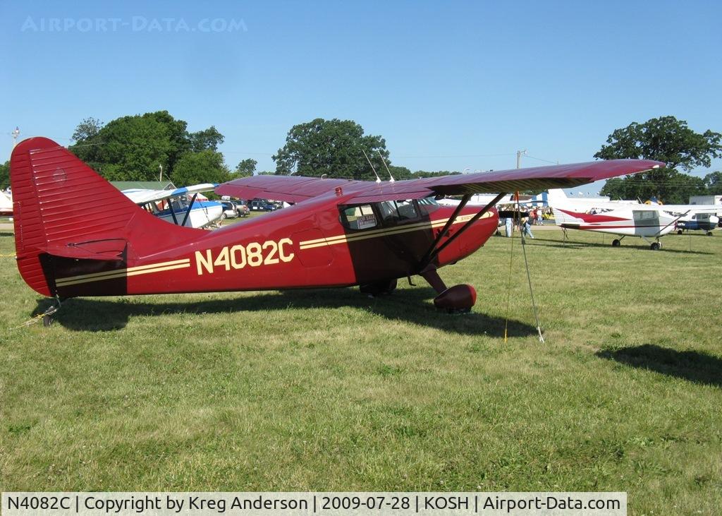N4082C, 1949 Universal Stinson 108-3 C/N 108-5082, EAA Airventure 2009