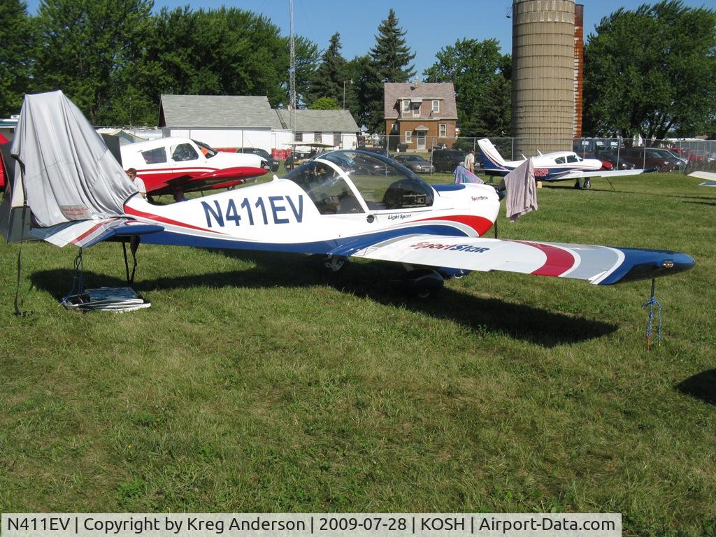 N411EV, 2005 Evektor-Aerotechnik SPORTSTAR C/N 20050411, EAA Airventure 2009