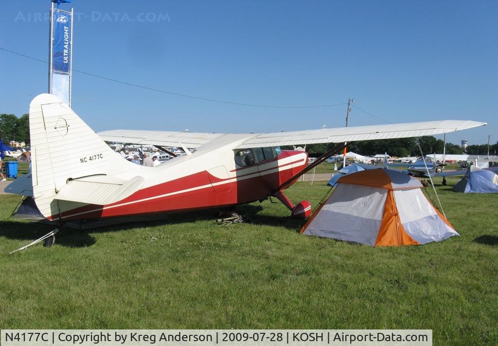 N4177C, 1950 Stinson 108-3 Voyager C/N 108-5177, EAA Airventure 2009