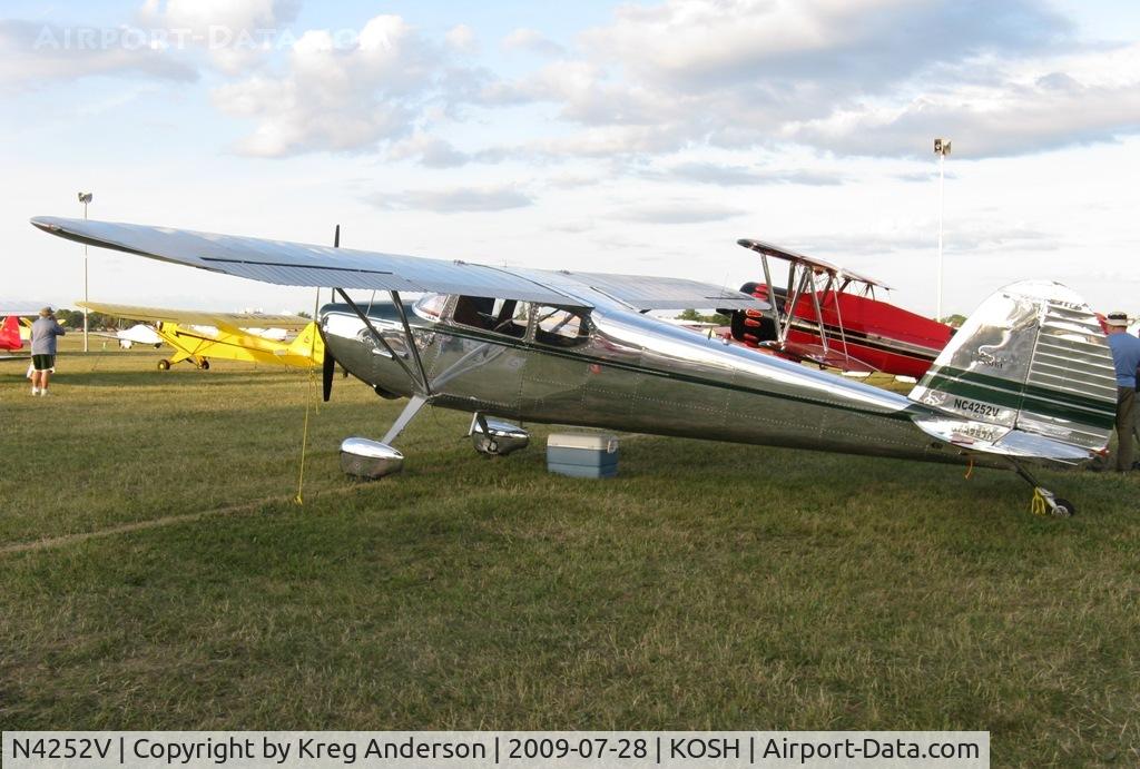 N4252V, 1948 Cessna 170 C/N 18608, EAA Airventure 2009