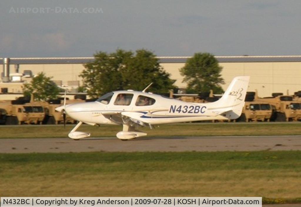 N432BC, 2004 Cirrus SR22 G2 C/N 1193, EAA Airventure 2009