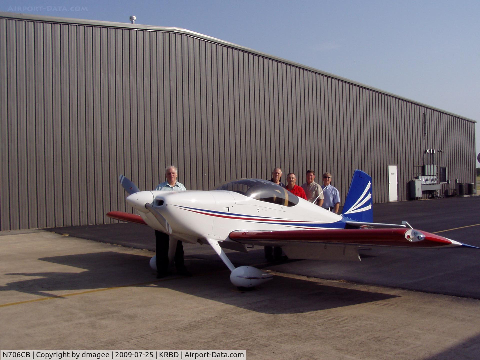 N706CB, 2008 Vans RV-7 C/N 72847, Metal Feathers Flying Club
