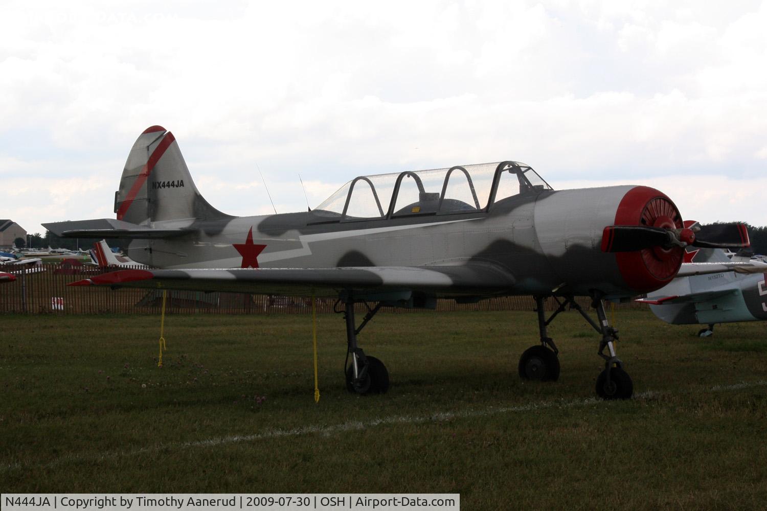 N444JA, 1993 Yakovlev (Aerostar) Yak-52 C/N 9311613, 1993 S C Aerostar S A YAK-52, c/n: 9311613