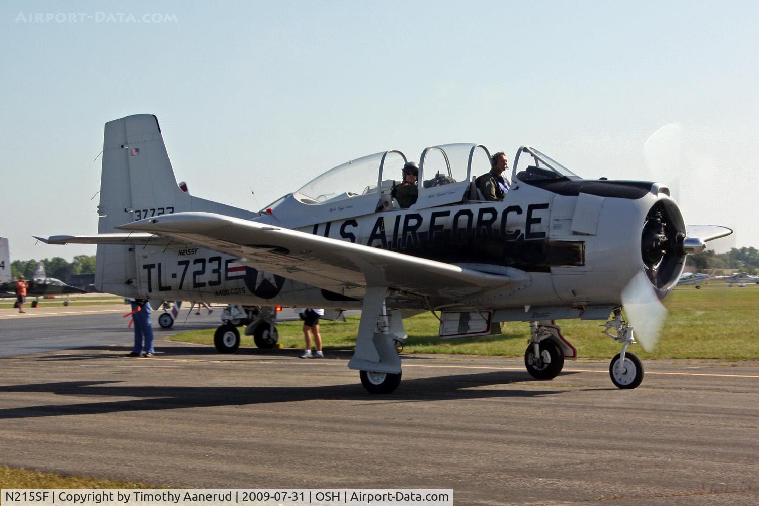 N215SF, 1955 North American T-28B Trojan C/N 200-86 (137723), 1955 North American T-28B, c/n: 137723