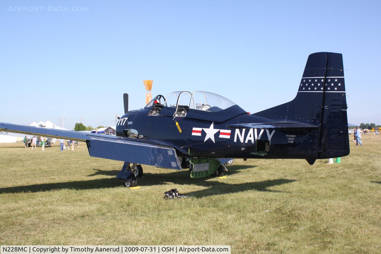 N228MC, 1955 North American T-28B C/N 138301, 1955 North American T-28B, c/n: 138301