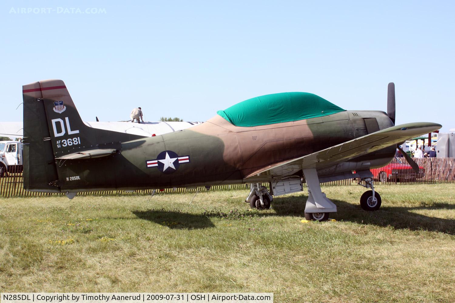 N285DL, 1951 North American T-28D Trojan C/N 174-219 (51-3681), 1951 North American T-28D, c/n: 513681