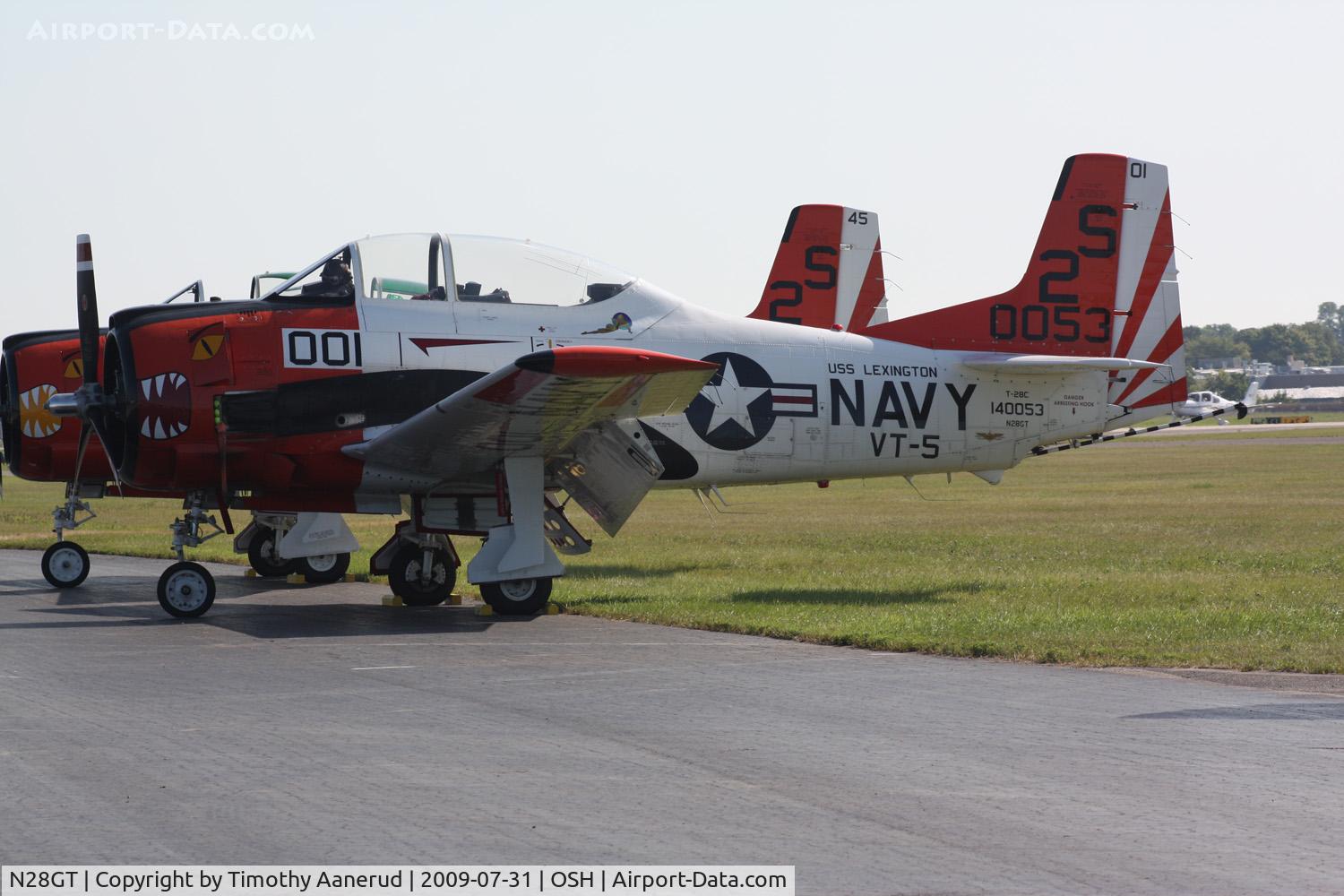 N28GT, 1955 North American T-28C Trojan C/N 226-1 (140053), 1955 North American T-28C, c/n: 140053