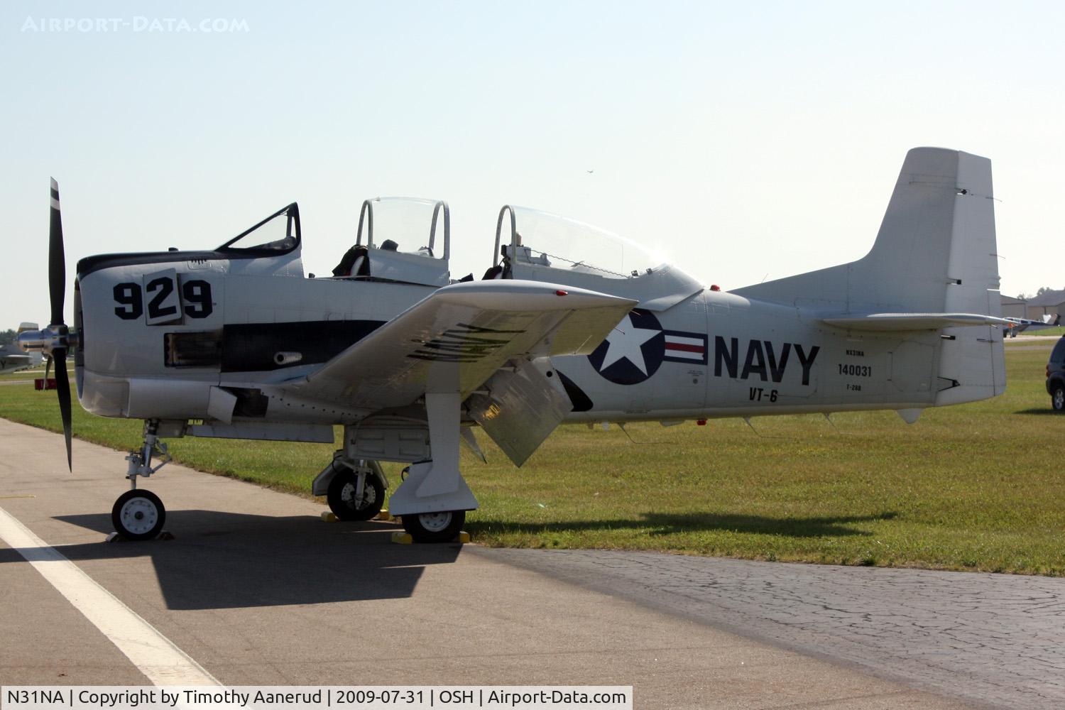 N31NA, 1954 North American T-28B C/N 140031, 1954 North American T-28B, c/n: 140031