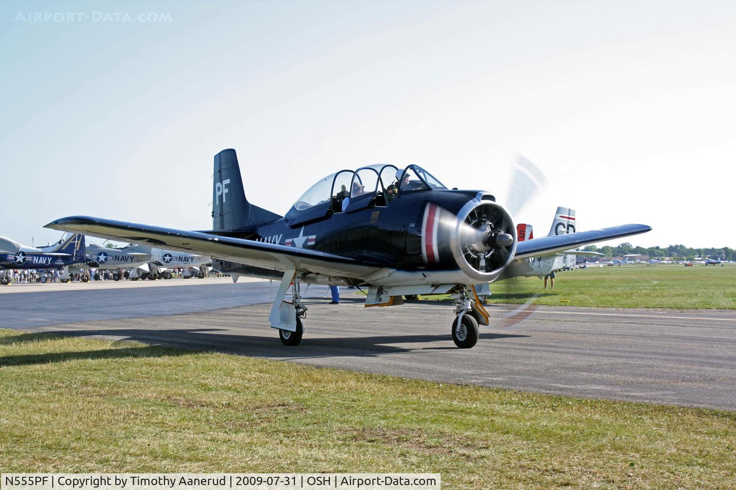 N555PF, 1954 North American T-28B Trojan C/N 200-336 (138265), 1954 North American T-28B, c/n: 138265