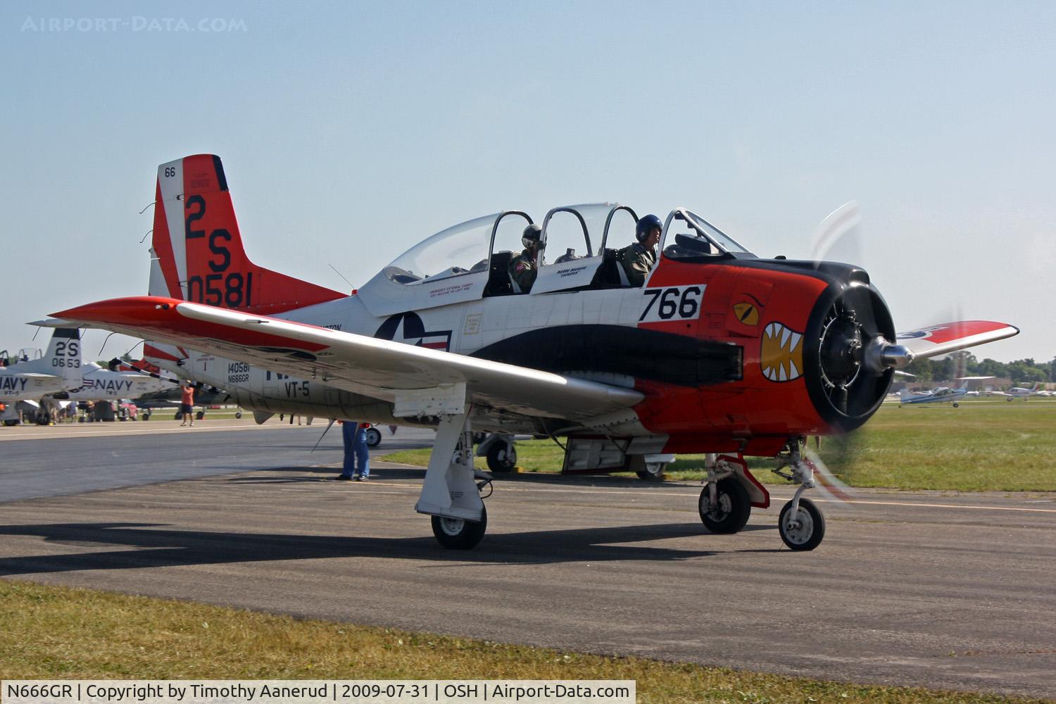 N666GR, 1958 North American T-28C Trojan Trojan C/N 226-158 (140581), 1958 North American T-28C, c/n: 140581