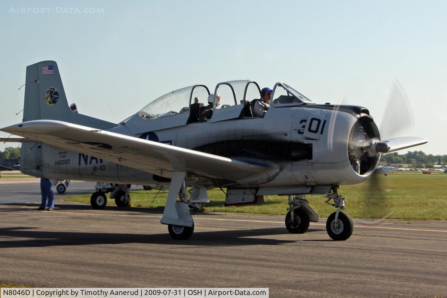 N8046D, 1954 North American T-28B Trojan C/N 219-19 (140020), 1954 North American T-28B, c/n: 140020