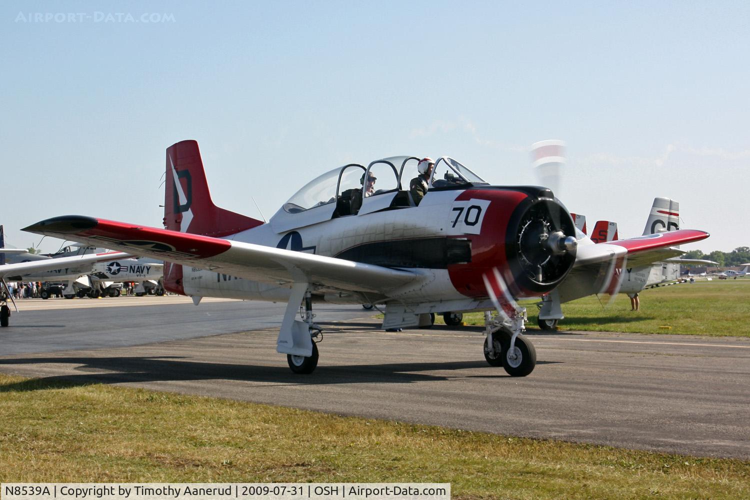 N8539A, 1950 North American T-28D Trojan C/N 174-165 (51-3627), 1950 North American T-28D, c/n: 51-3627