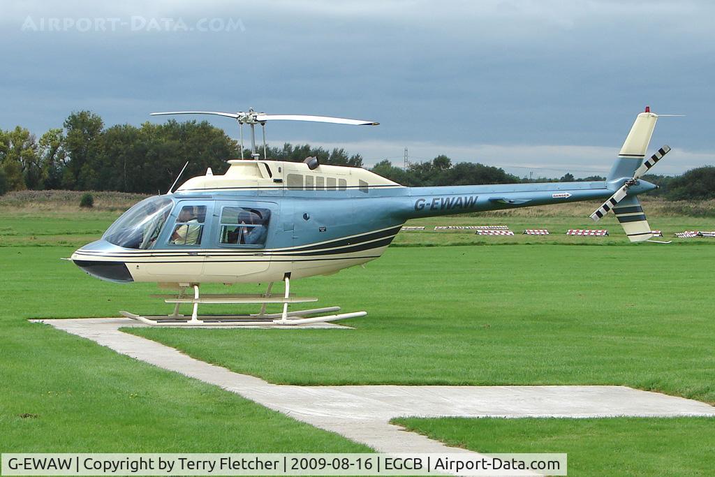 G-EWAW, 1987 Bell 206B-3 JetRanger III C/N 3955, Bell 206B at Barton