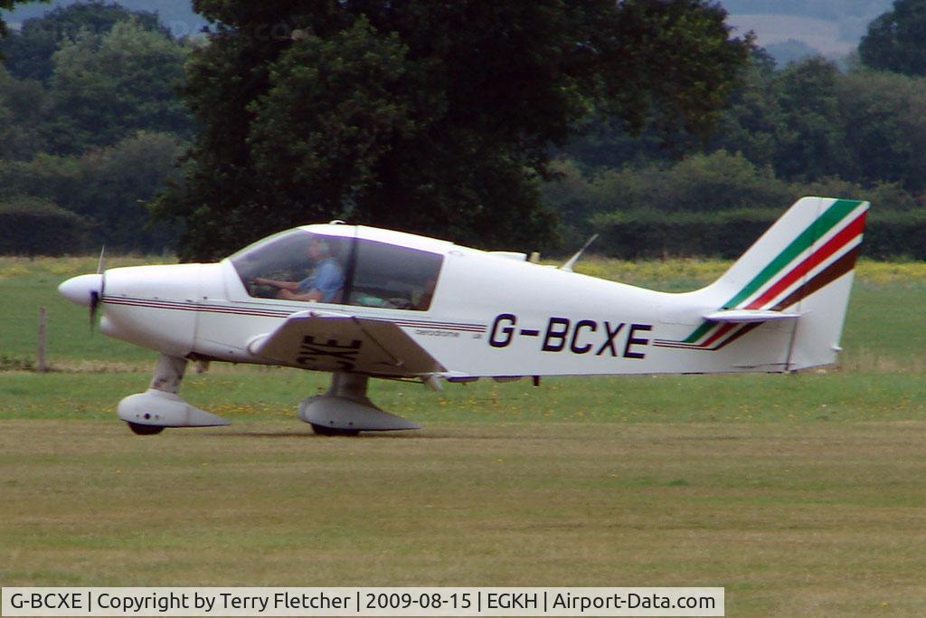 G-BCXE, 1975 Robin DR-400-108  Dauphin 2+2 C/N 1015, Based Robin DR400 at Headcorn , Kent , UK