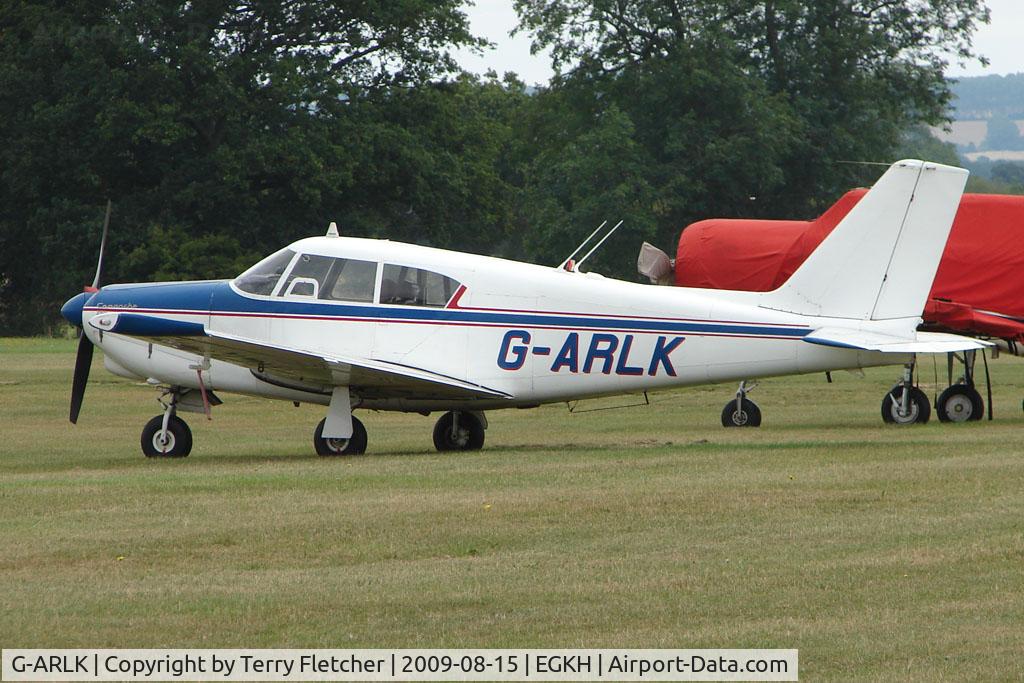 G-ARLK, 1961 Piper PA-24-250 Comanche C/N 24-2433, Piper PA-24-250 at Headcorn , Kent , UK