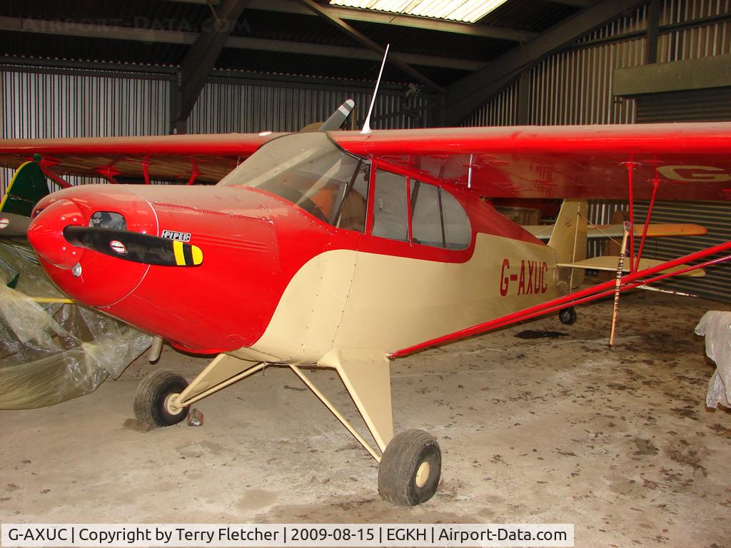 G-AXUC, 1946 Piper PA-12 Super Cruiser C/N 12-621, Piper PA-12 at Headcorn , Kent , UK