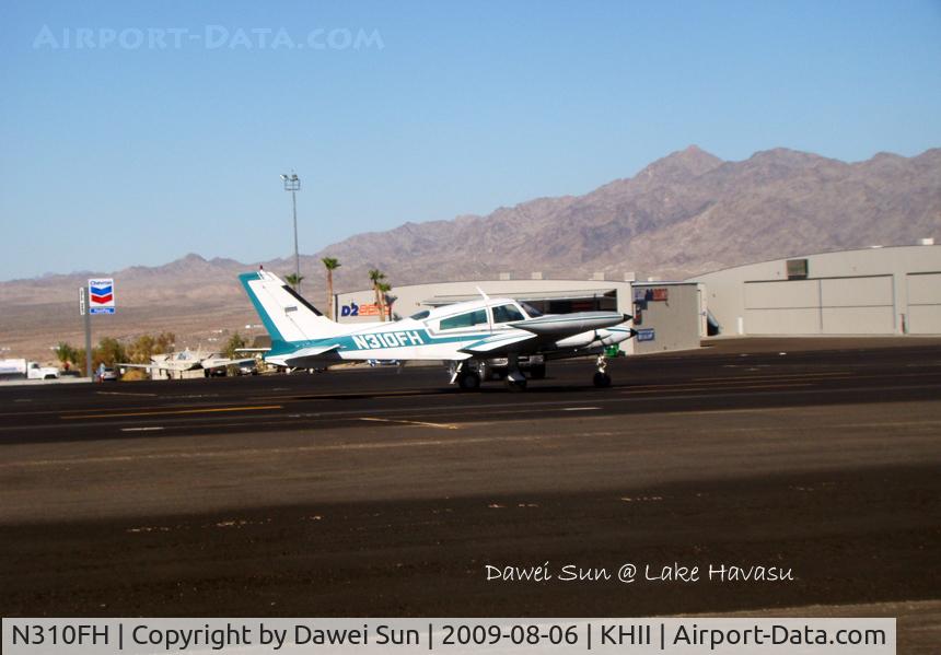N310FH, Cessna 310R C/N 310R1887, HII