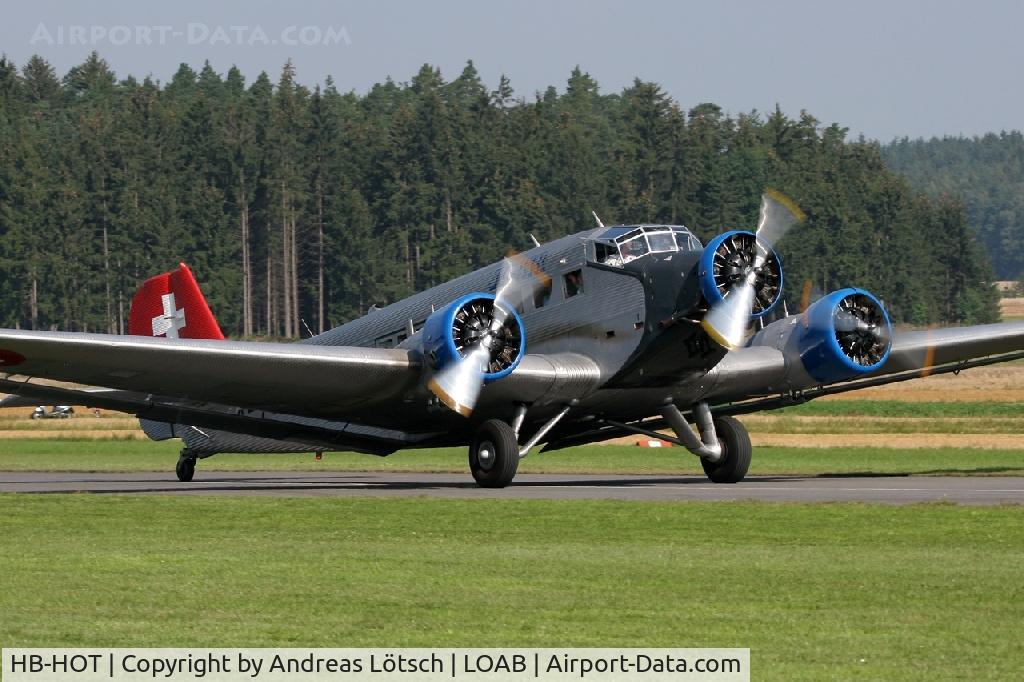 HB-HOT, 1939 Junkers Ju-52/3m g4e C/N 6595, Legendary 
