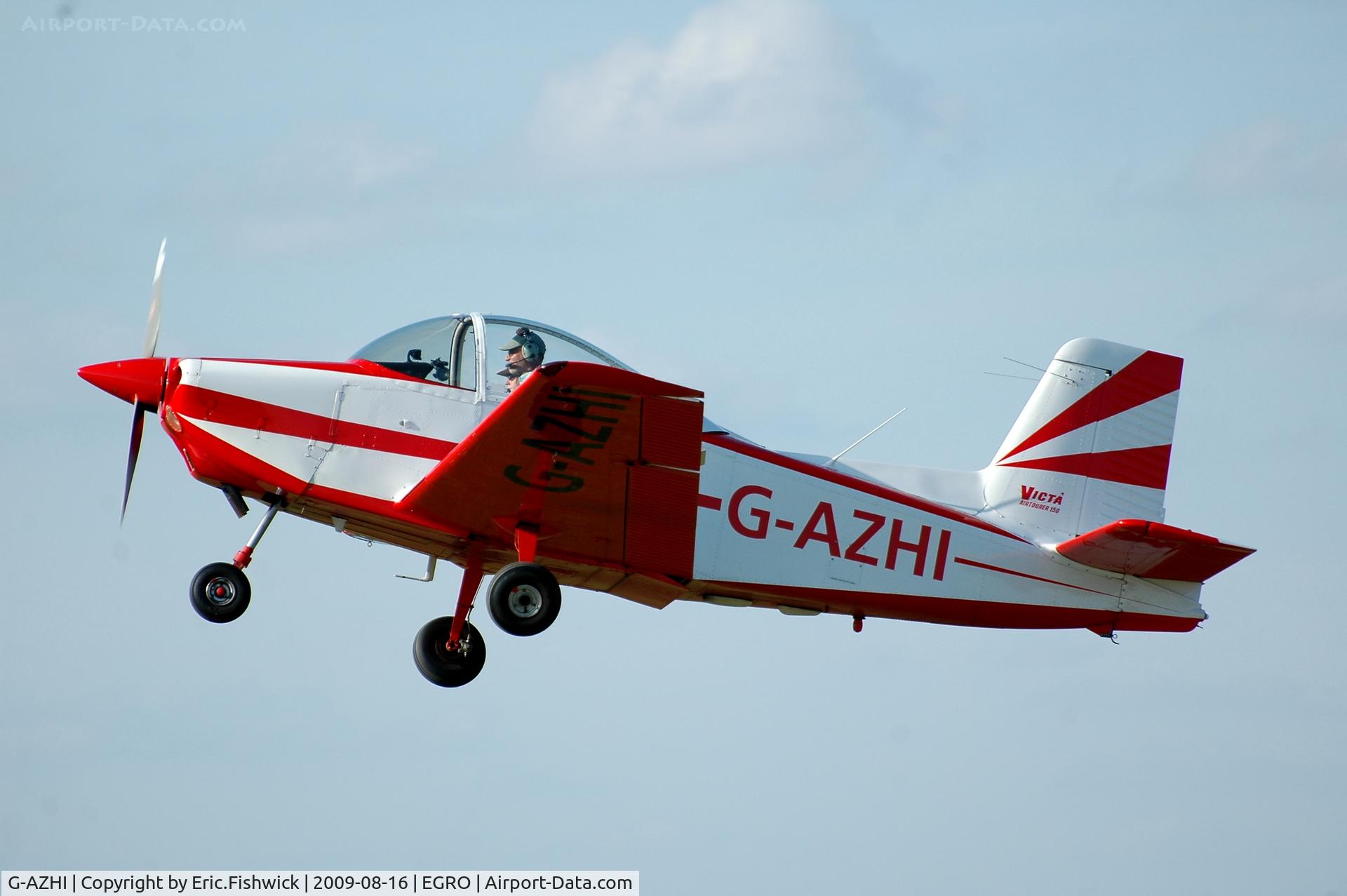 G-AZHI, 1971 AESL Glos-Airtourer Super 150/T5 C/N A540, 43. G-AZHI at Heart Air Display, Rougham Airfield Aug 09