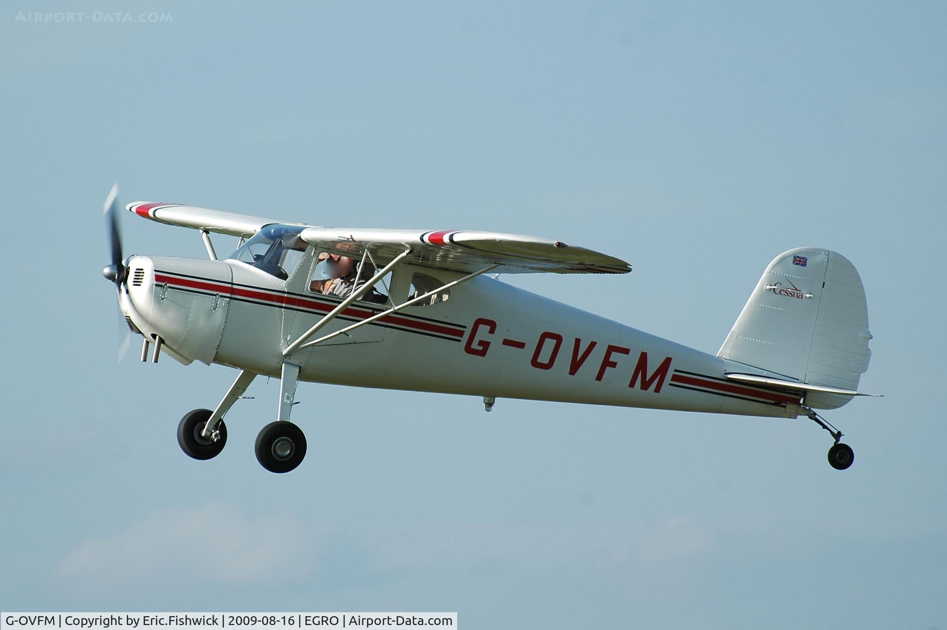 G-OVFM, 1948 Cessna 120 C/N 14720, G-OVFM at Heart Air Display, Rougham Airfield Aug 09