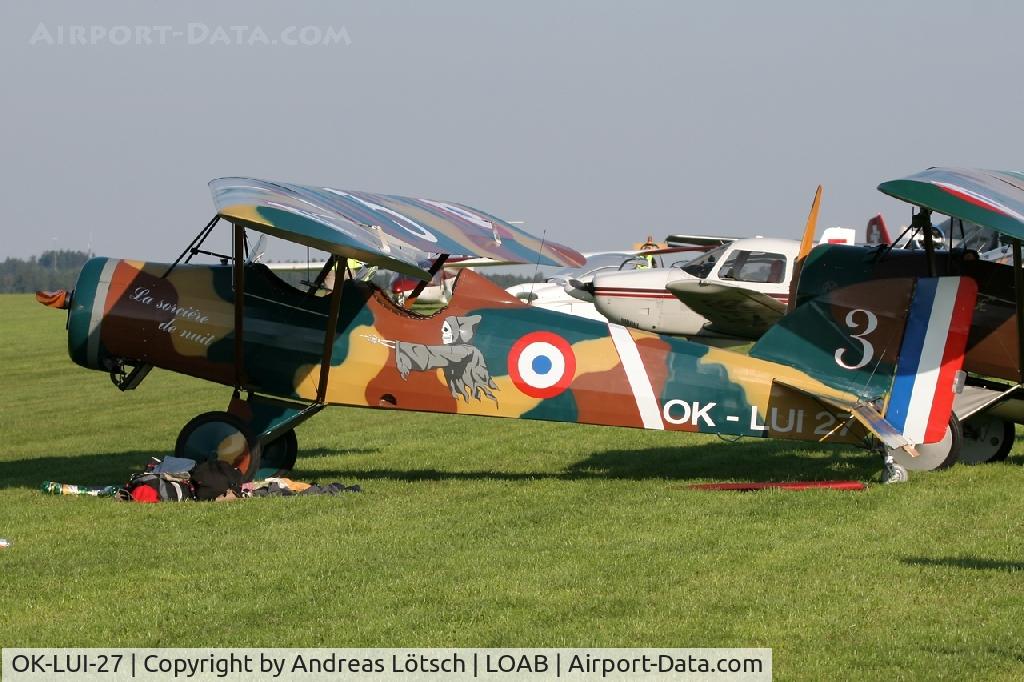 OK-LUI-27, Morane-Saulnier MS-139 Replica C/N Not found OK-LUI-27, Airshow09 Dobersberg