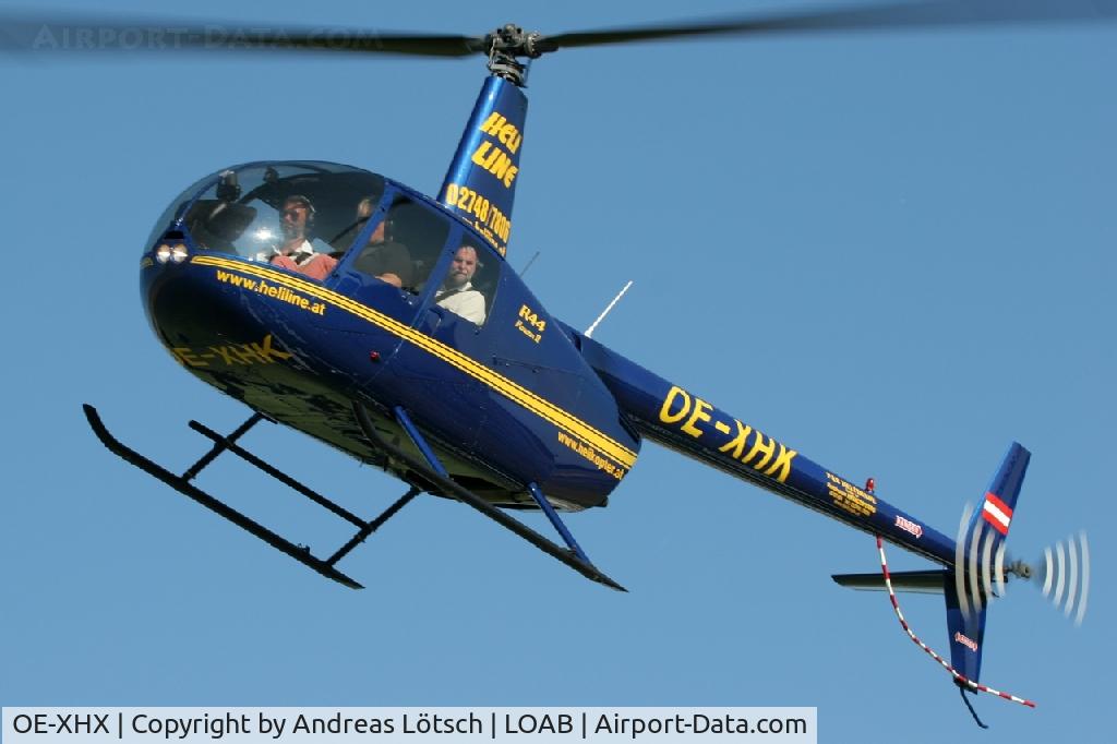 OE-XHX, Robinson R44 C/N 1444, Airshow09 Dobersberg